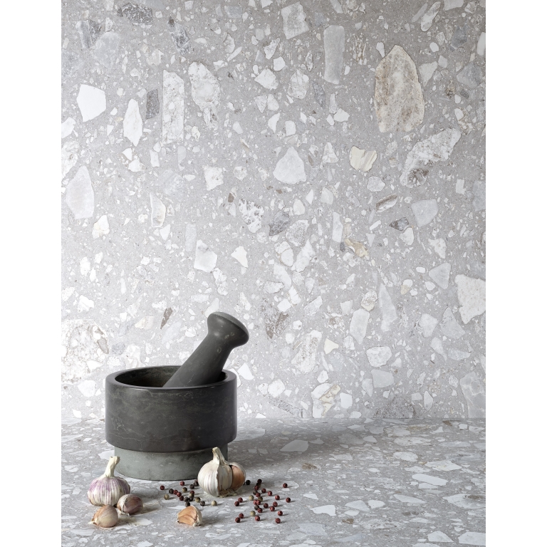 MIXT 2 - 24X24 PEBBLE, SILVER, MATTE